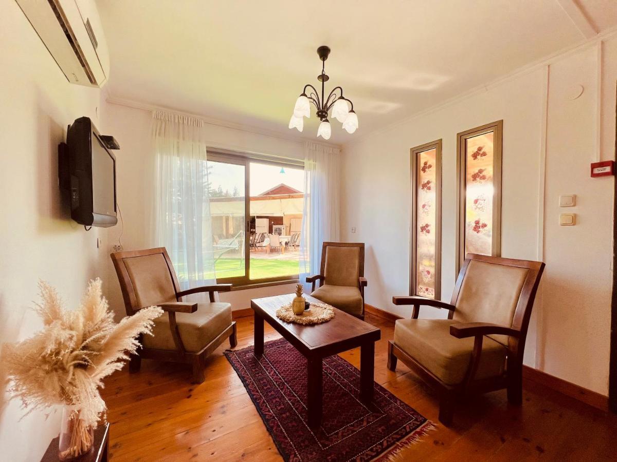 איתן בקתות עץ Eitan Wood Cabins Resort Sede Eli'ezer Esterno foto